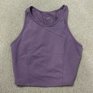 All In Motion Cropped High Neck Tank